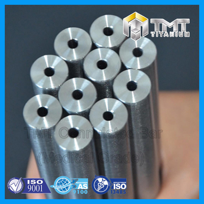 ASTM F136/TI-6AL-4V ELI/GR23 CANNULATED棒